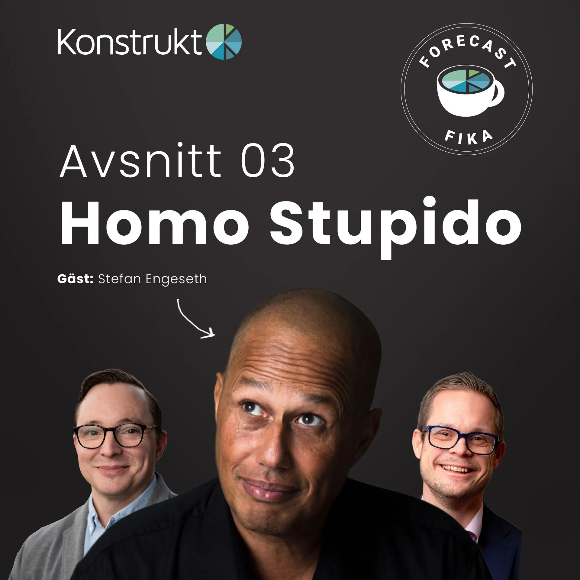 Omslagsbild Forecastfika avsnitt 3: Stefan Engeseth