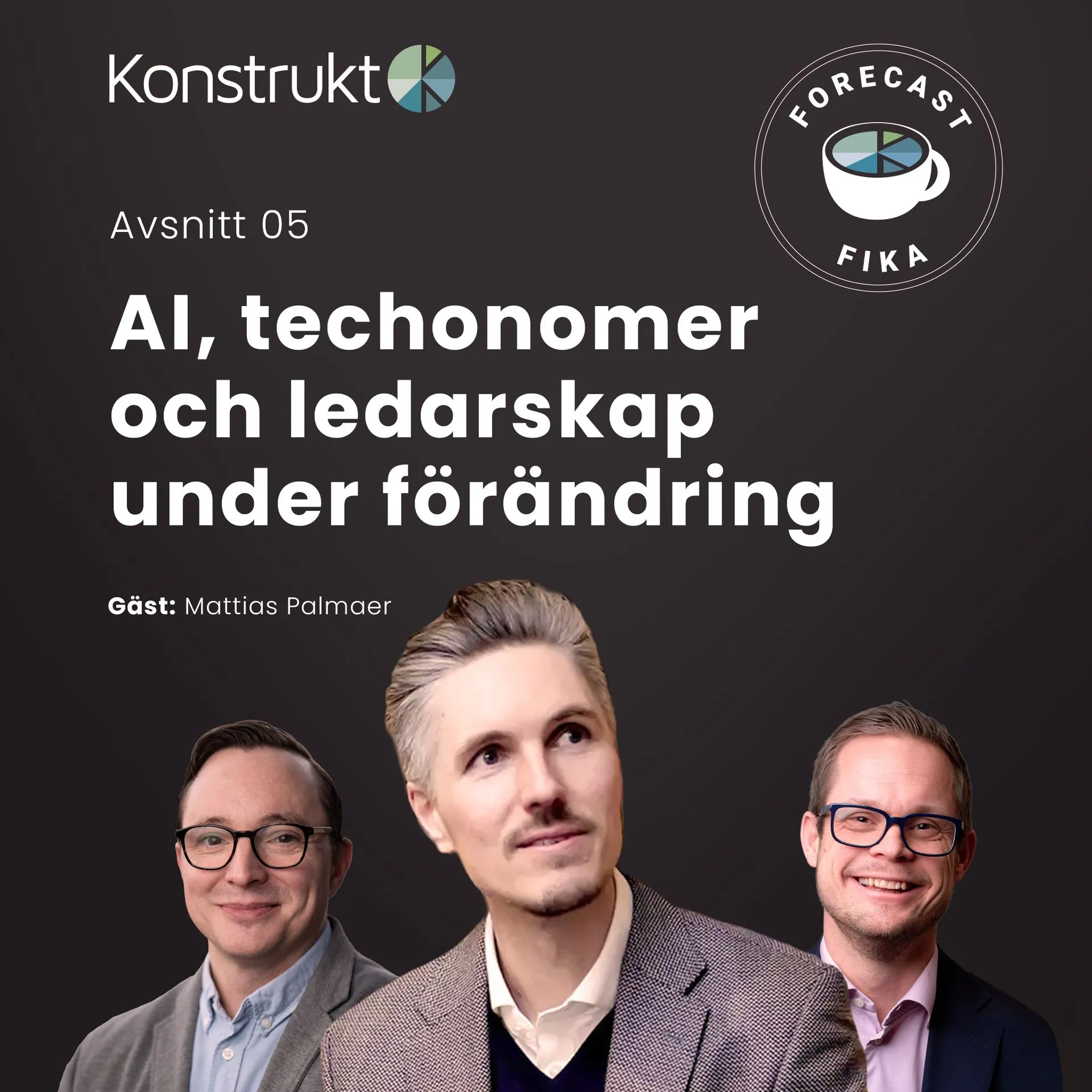 Omslagsbild Forecastfika avsnitt 5: Mattias Palmaer