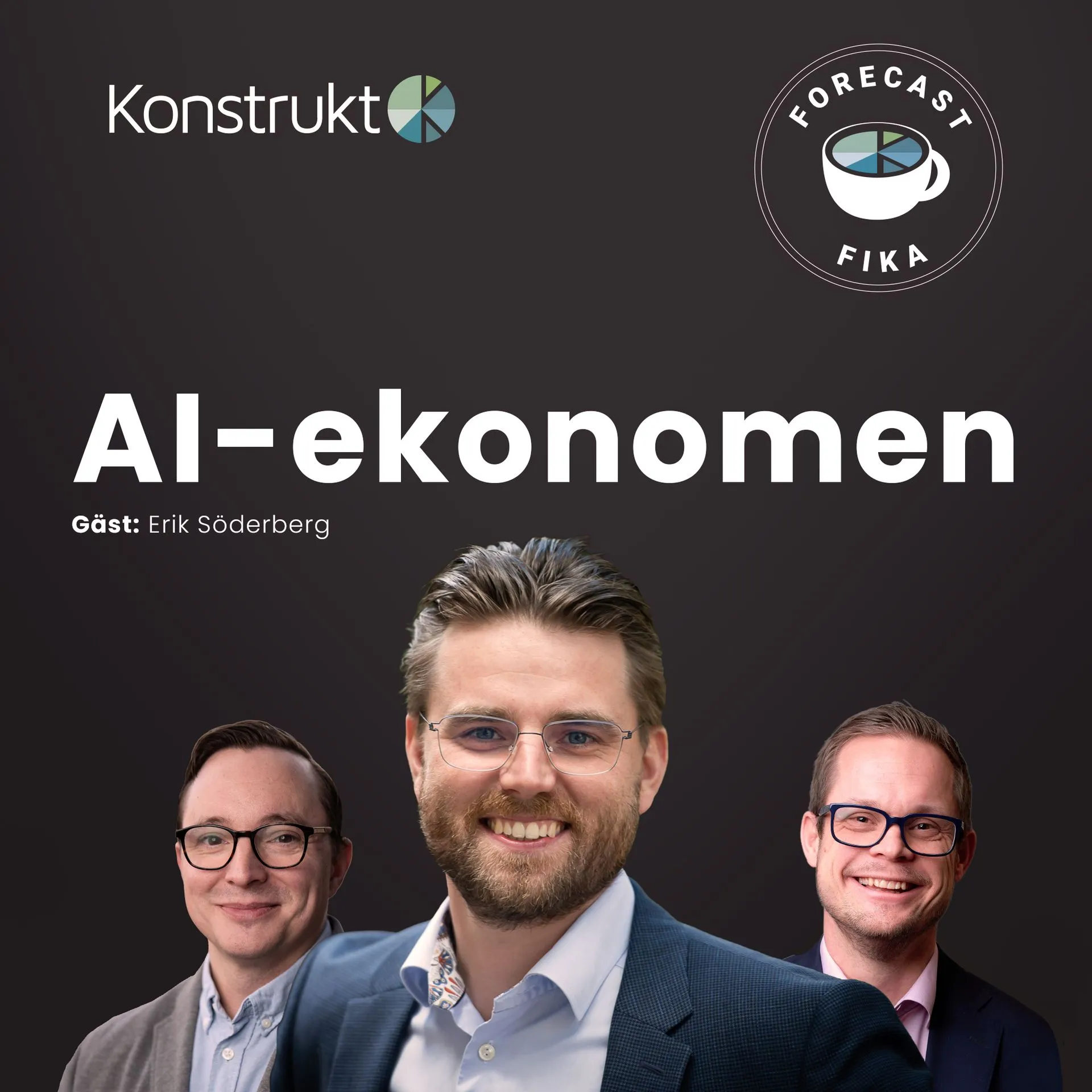 Omslagsbild Forecastfika avsnitt 6: Erik Söderberg