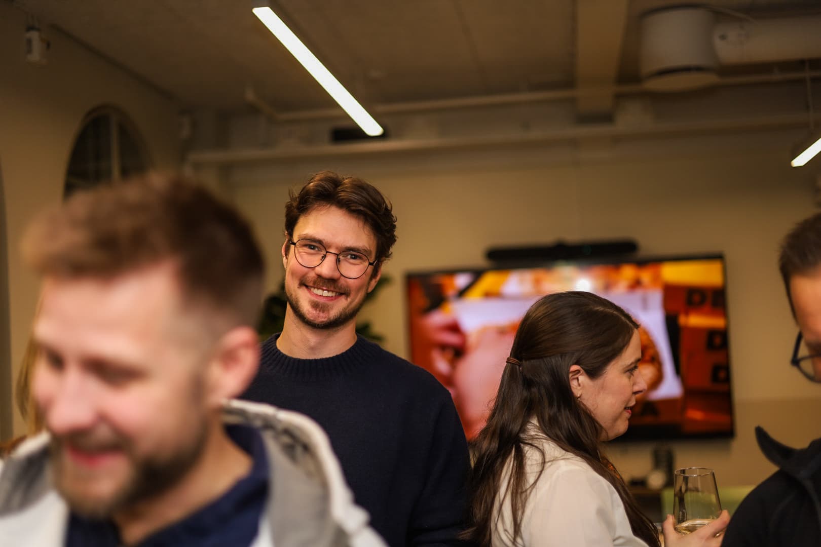 Mingel på ett av Konstrukts CFO2CEO-nätverksevent