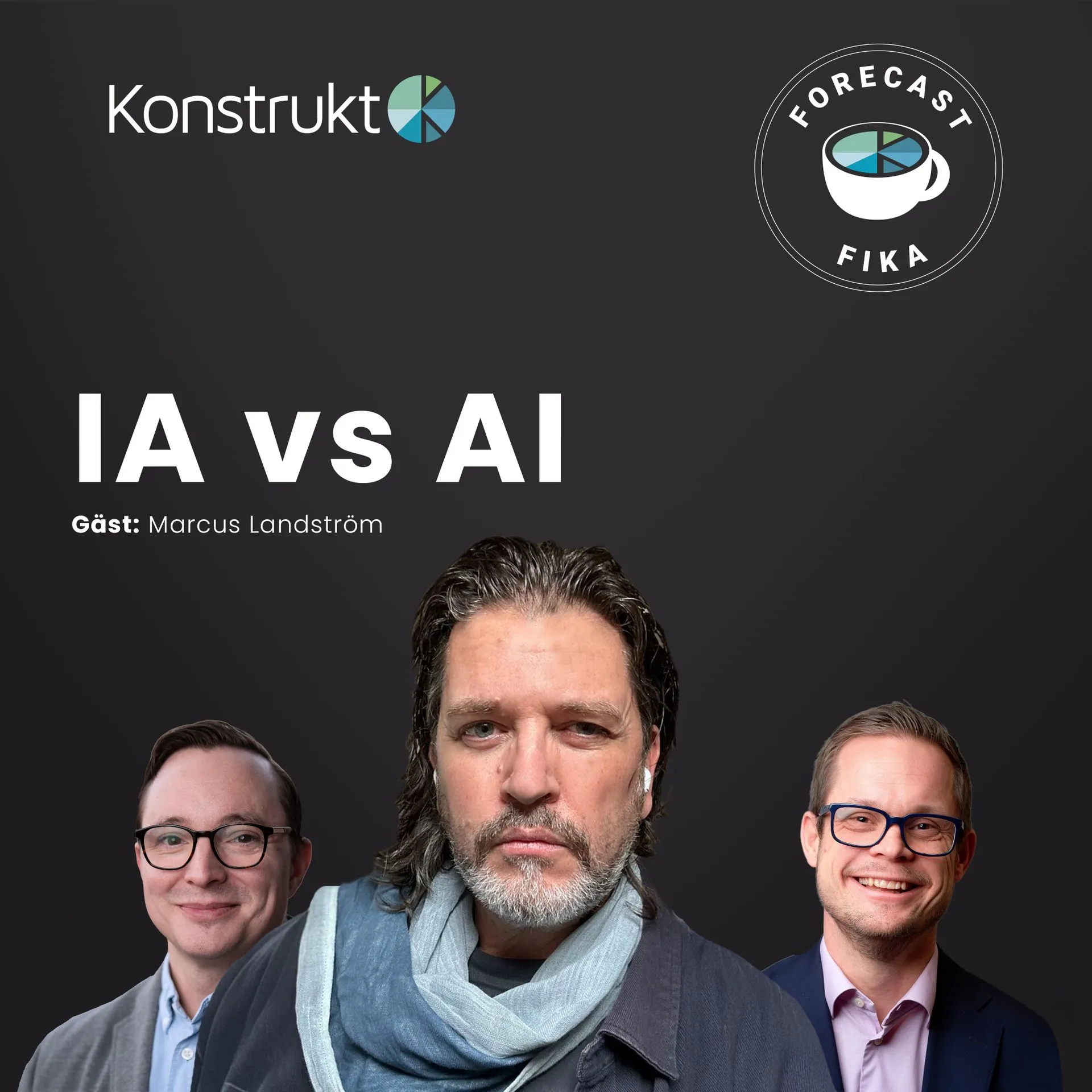 Omslagsbild Forecastfika avsnitt 7: Marcus Landström