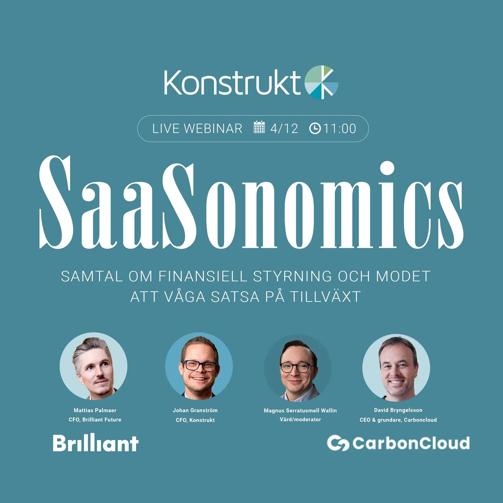 Omslagsbild för webinariet SaaSonomics